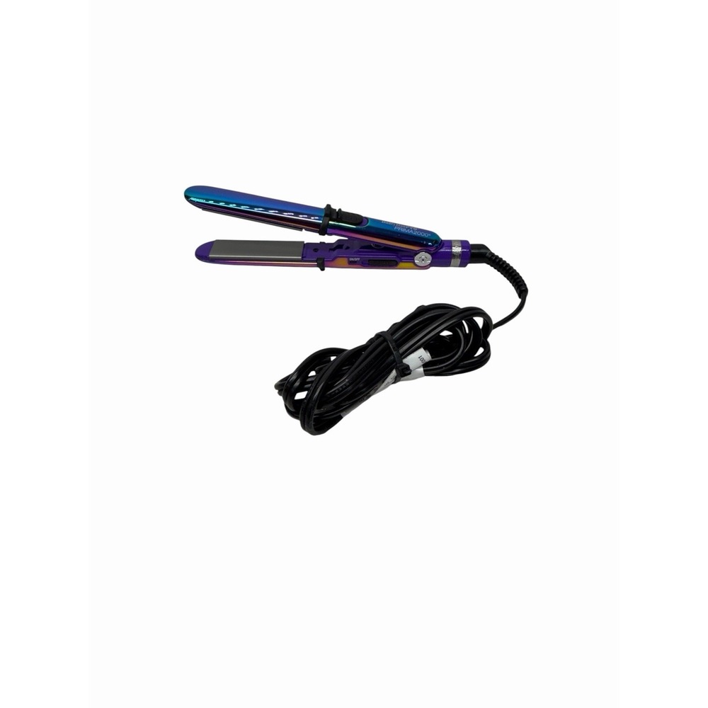 Babyliss Pro Nano Titanium Prima 2000 Stainless Steel 3/4" Mini Iron Limited Edt